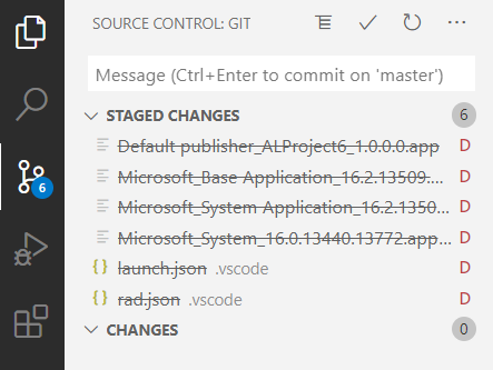 stop tracking files in Git