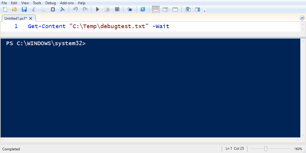 Monitor logs with PowerShell